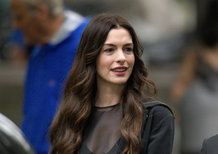 Anne Hathaway Confronts Paparazzi On ‘Devil Wears Prada 2’ Set: ‘You Guys Have To Relax. There Are Children On Set Today
