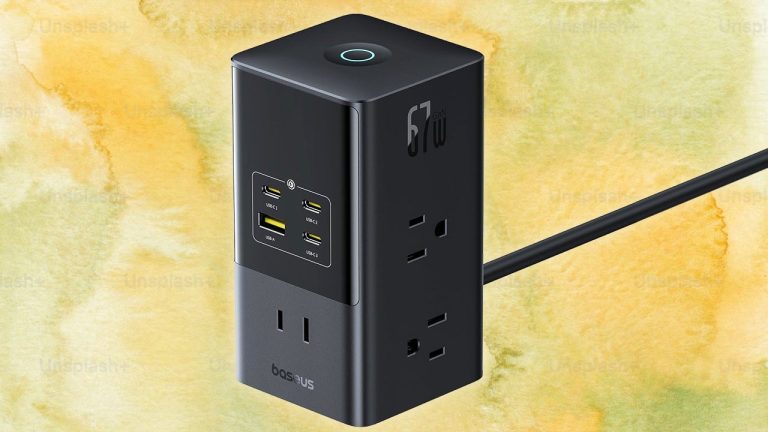 Save 46% Off The Baseus 10 In 1 Charging Station With USB Ports And AC Outlets