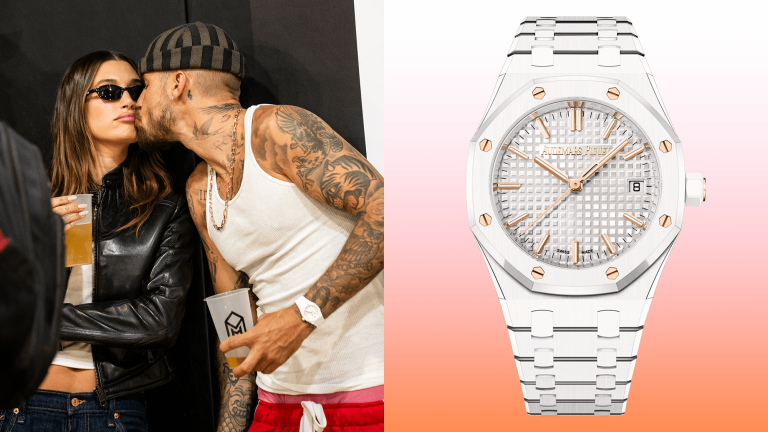 Justin Bieber Is Officially On Board The Small Watch Train