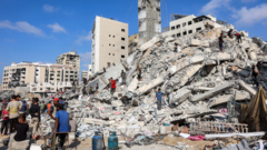 Israel Destroys Second High Rise As Assault On Gaza City Intensifies