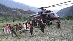 Aerial Search For Survivors After Afghan Quake Kills 800 People