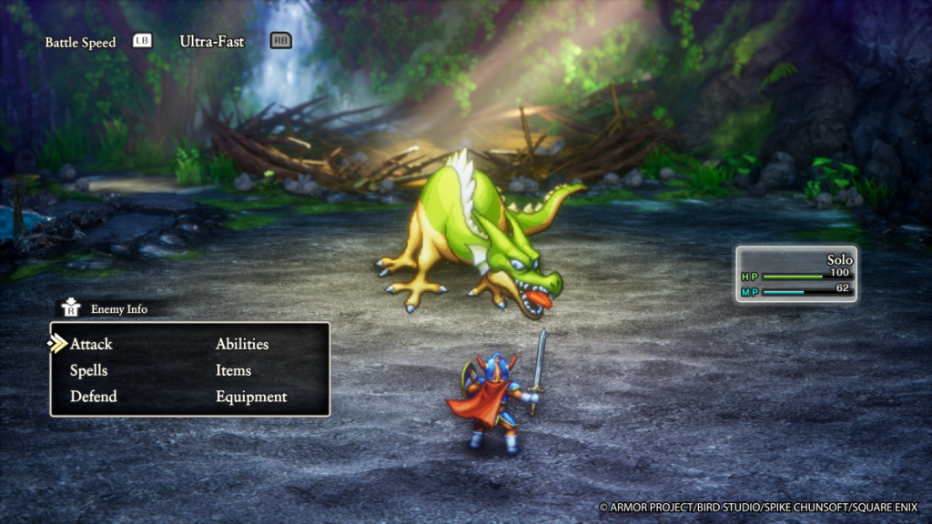 Dragon Quest I And II HD 2D Remake Scrolls And Sigils Affect Attacks