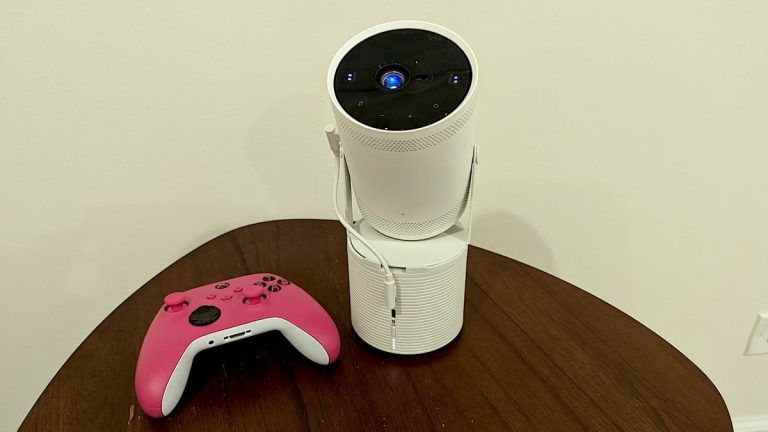 My Favorite Projector From Samsung Doubles As A Gaming Hub, And It's Discounted For Labor Day
