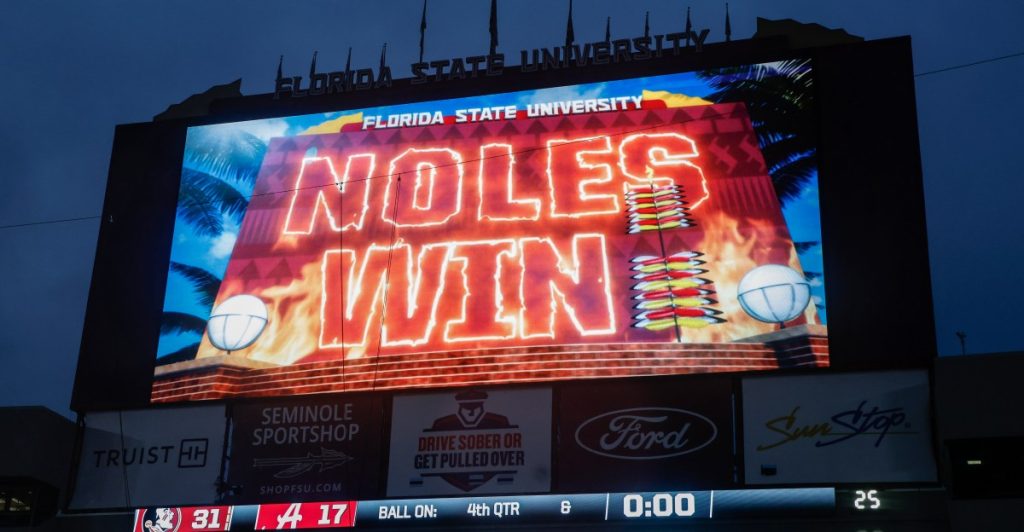 What FSU’s Win Over Alabama Felt Like From The Stands Of Doak Campbell Stadium