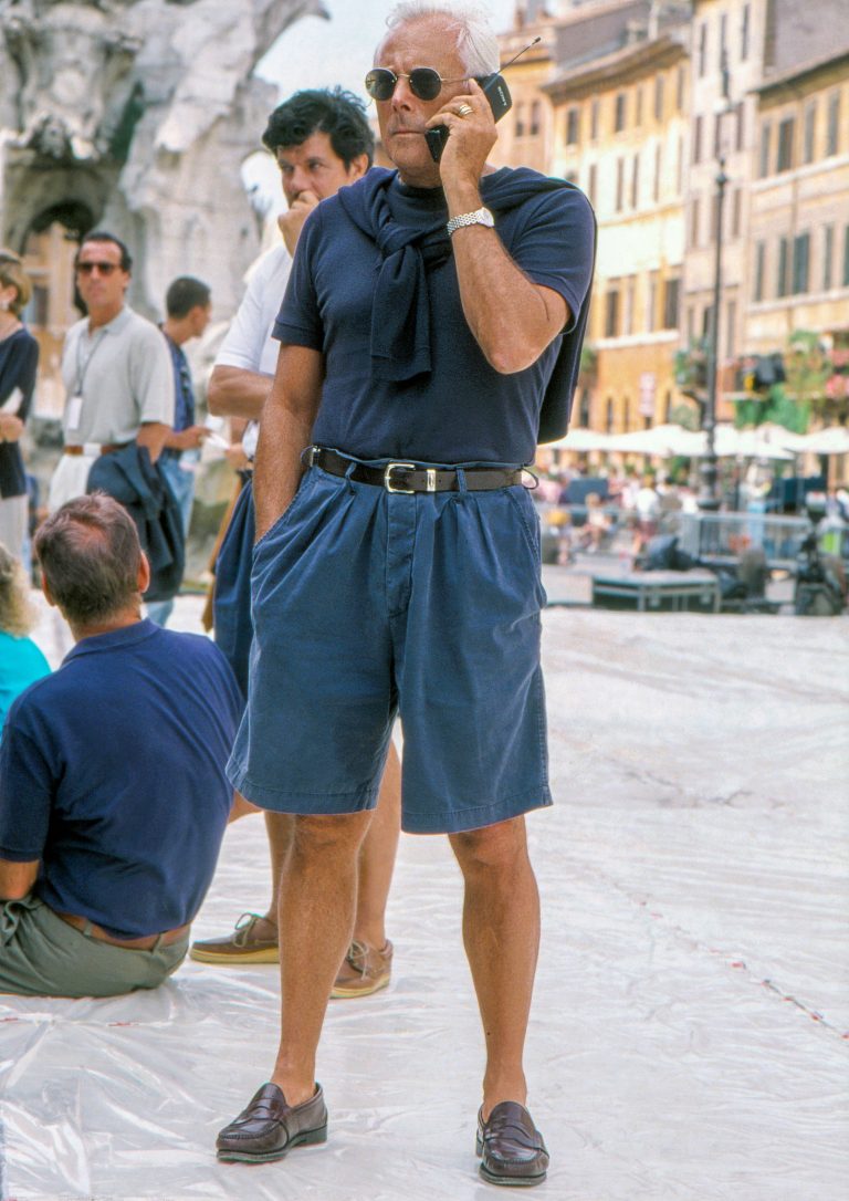 How This ’90s Giorgio Armani Look Became The Most Influential Menswear Photo Of The 2020s