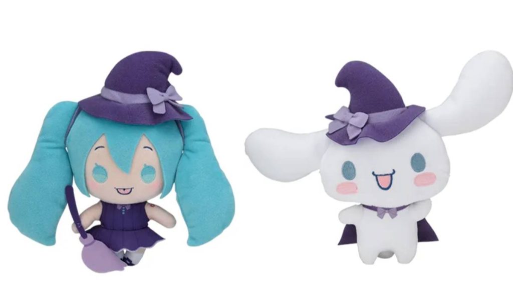 Halloween Hatsune Miku X Cinnamoroll Plush Teased