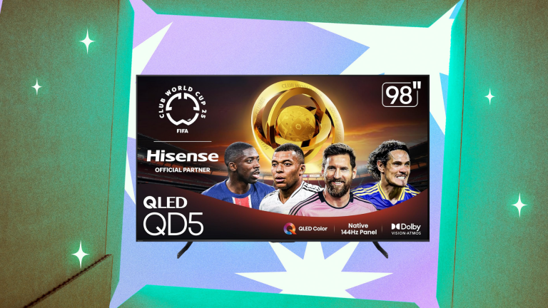 This 98 Inch Hisense QD5 TV Is $800 Off Right Now