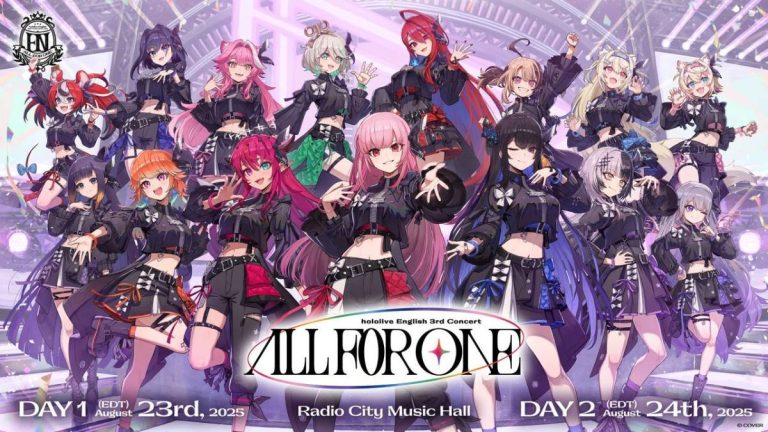 Hololive English 3rd Concert: All For One Highlighted Vtubers Growth