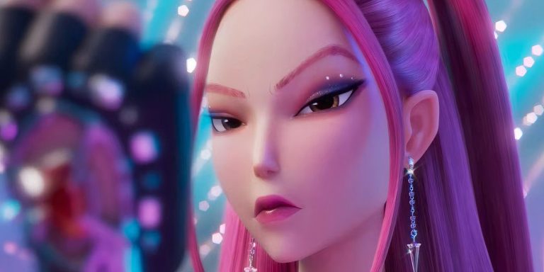 KPop Demon Hunters Star Audrey Nuna Wears Mira's Sleeping Bag Dress At VMAs