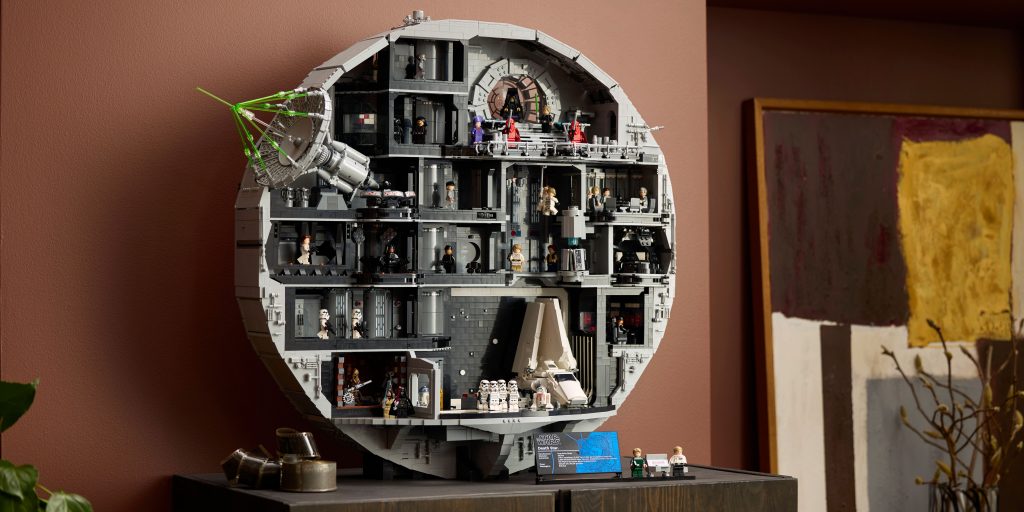 LEGO Death Star 9,023 Piece Set: Largest Star Wars Model Ever Released