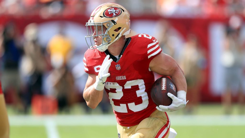 McCaffrey Doesn't Practice, Listed As Questionable