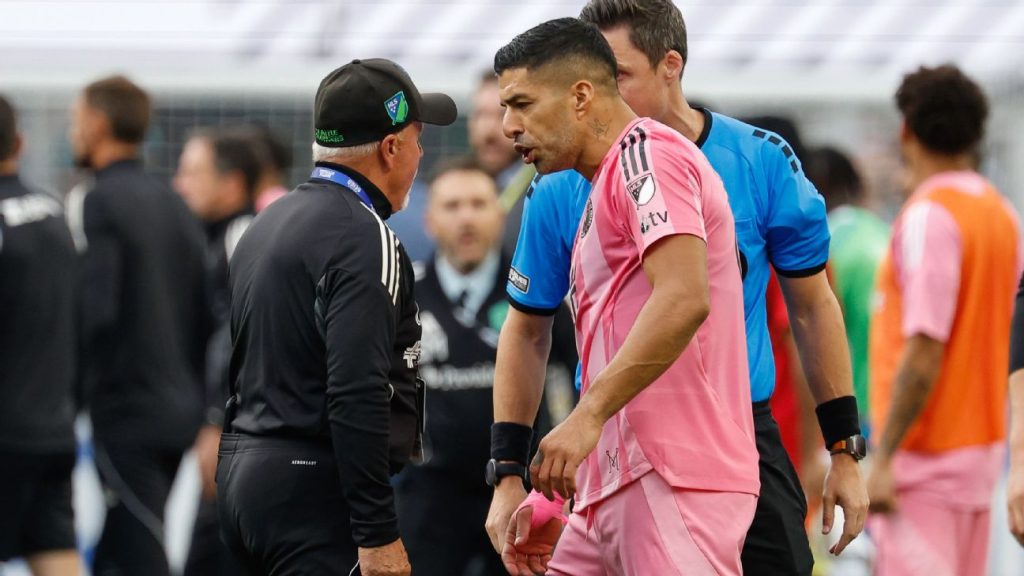 Suárez Banned 6 Games For Spitting At Rival Staffer