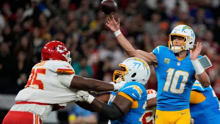 Justin Herbert Shines As Chargers Earn AFC West Win Over Chiefs In Brazil