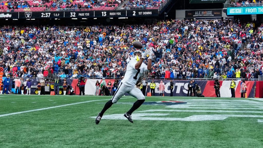 RB Jeanty Gets First NFL Touchdown