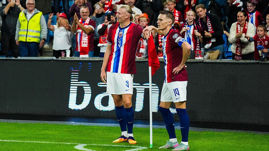 Haaland Nets 5 As Norway Keep Pressure On Italy