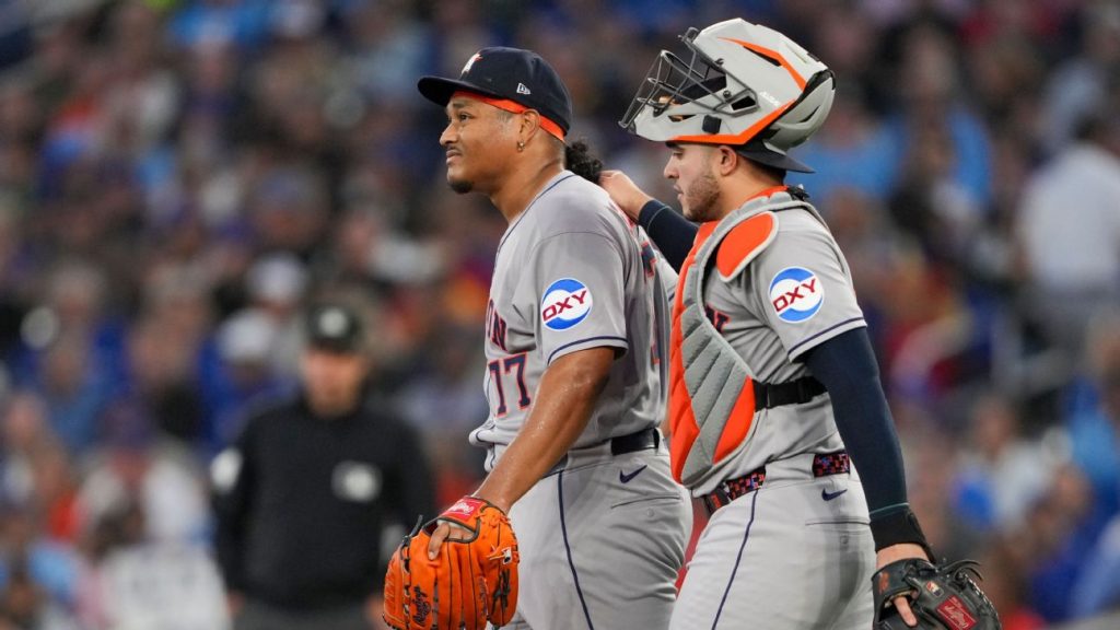 Astros' Garcia, After Long TJ Recovery, Exits Early