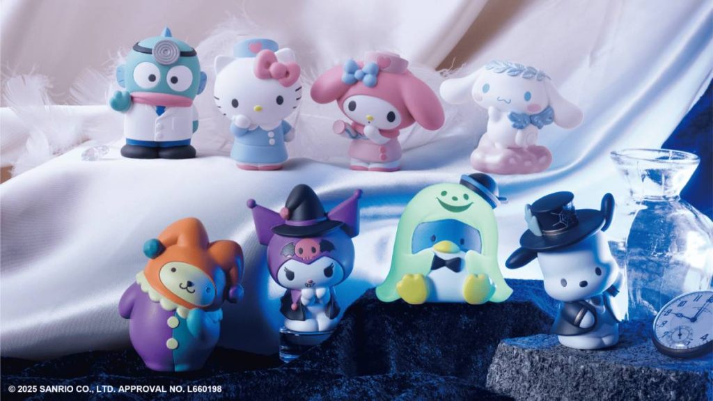 Sanrio Character Friends 4 Figures Wear Halloween Costumes