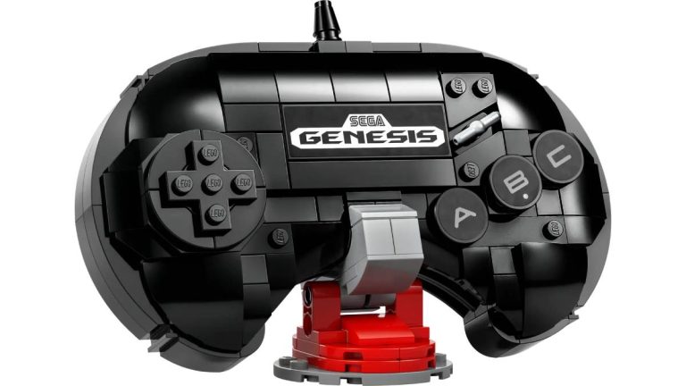 Sega Genesis Lego Controller Set Features Sonic On The Back