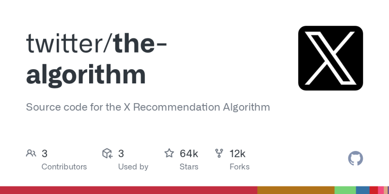 X Open Sourced Their Latest Algorithm