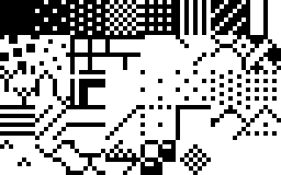 Classic 8×8 Pixel B&W Mac Patterns