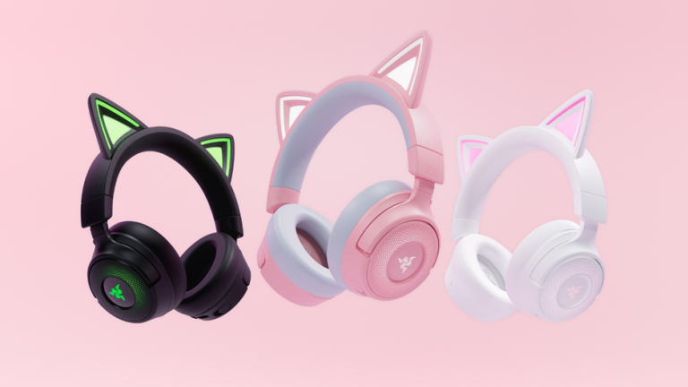 Razer Upgrades Its Kitty Eared Headsets With A Fancy Wireless Kraken Kitty V3 Pro And A Surprisingly Affordable Kraken Kitty X