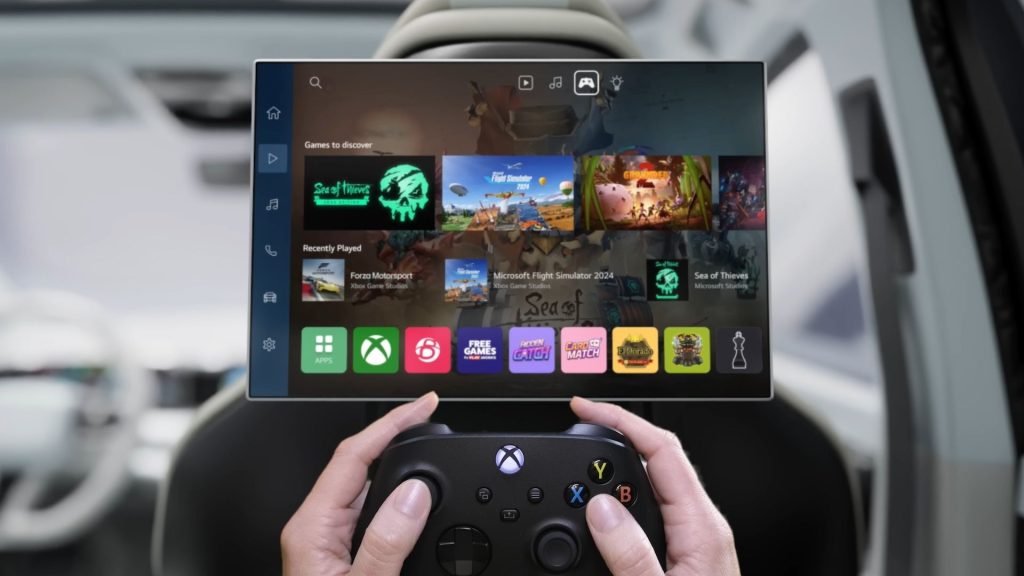 Xbox Cloud Gaming Is Coming To Cars