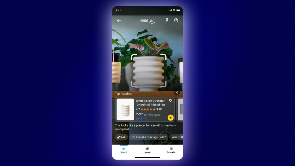 Amazon Launches Lens Live, An AI Powered Shopping Tool For Use In The Real World